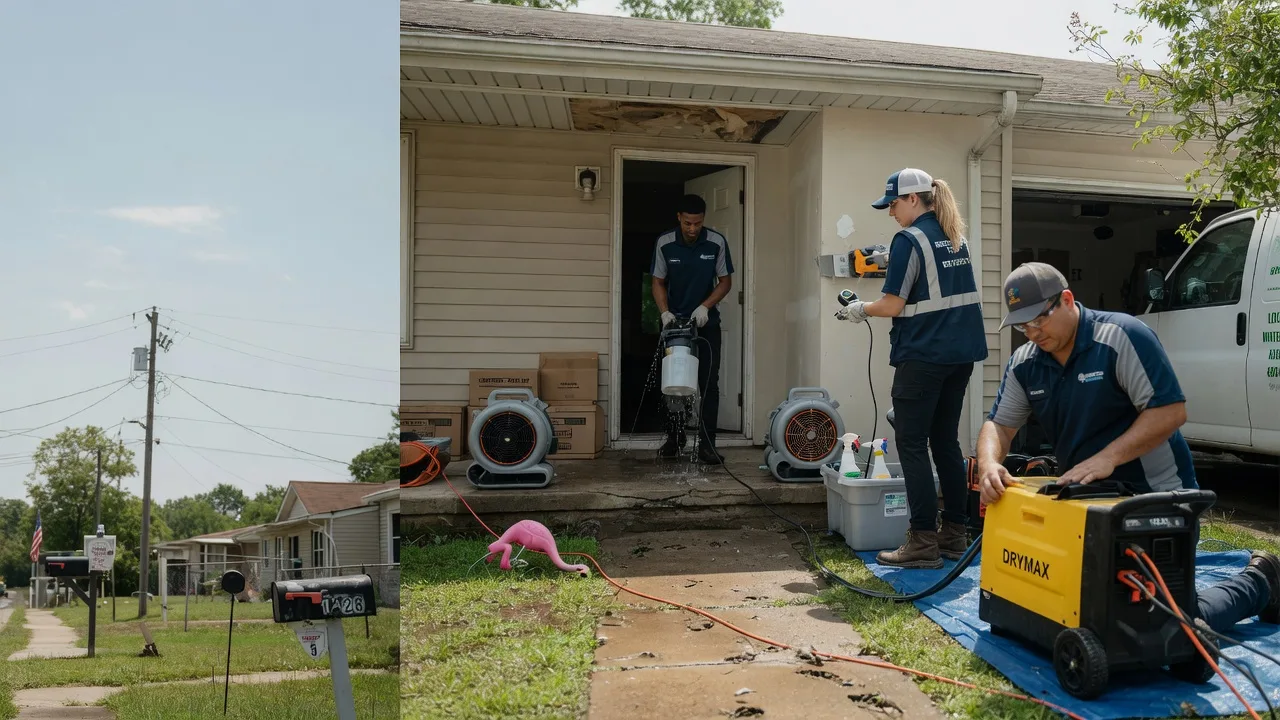 Storm Damage Water Removal in Harrogate, TN near me